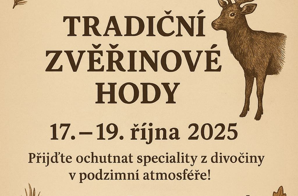 TRADIČNÍ ZVĚŘINOVÉ HODY